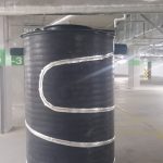 Ogrzewanie zbiornika na parkingu podziemnym na Stadionie Narodowym